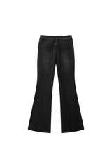 Women's High-Waist Slim-Fit Flared Pants