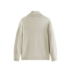 Men's Slim-Fit High-Neck Knit Sweater