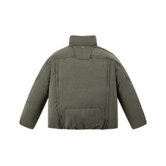 Men's Oversized Stand-Collar Puffer Jacket