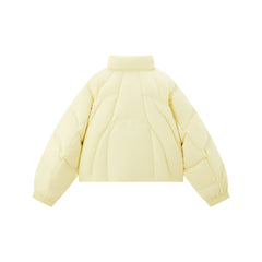 Women's Short Oversized Quilted Down Jacket