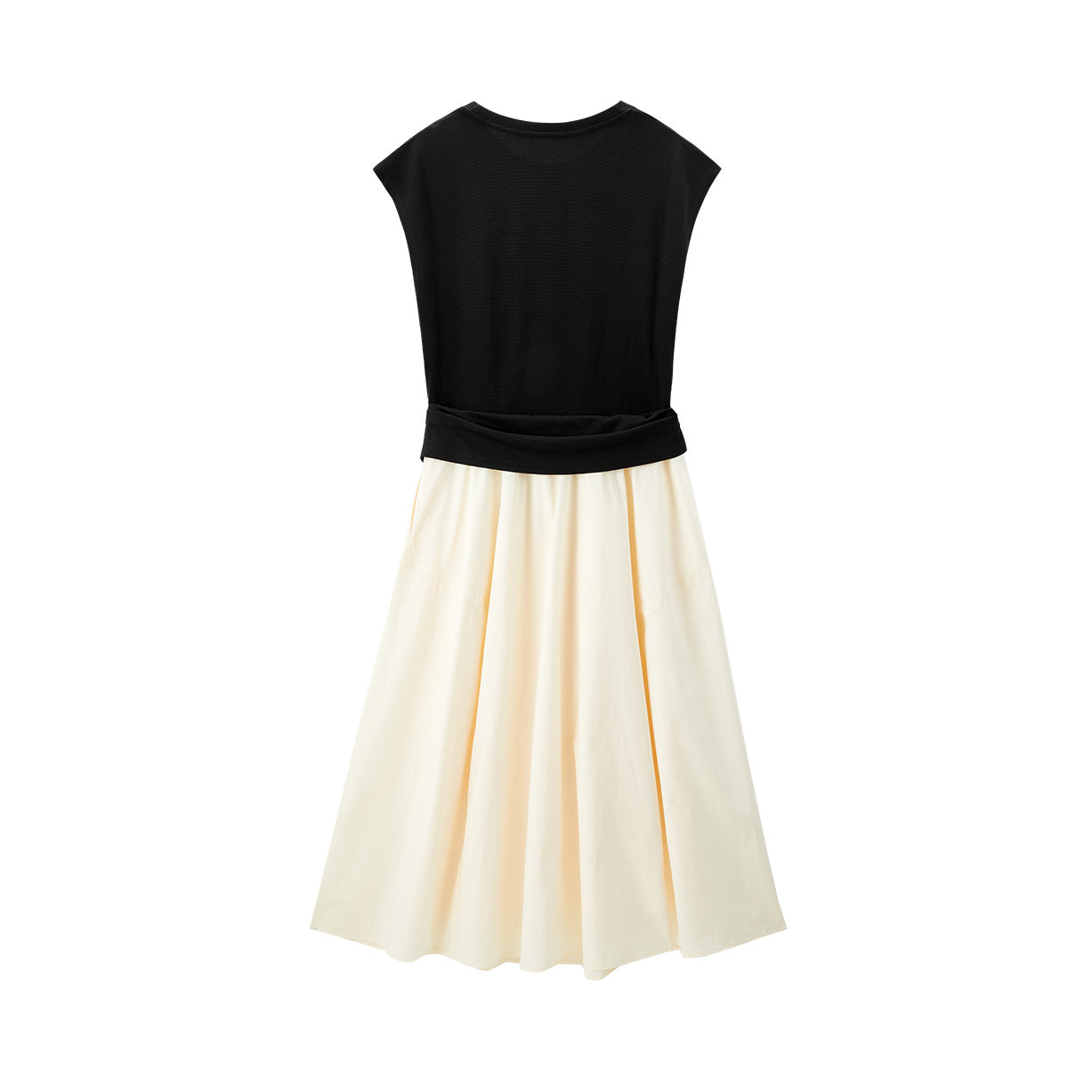 Women's TWILIGHT Contrast Color Spliced Dress