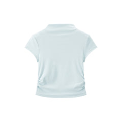 Women's Half Turtleneck Slim Fit T-shirt