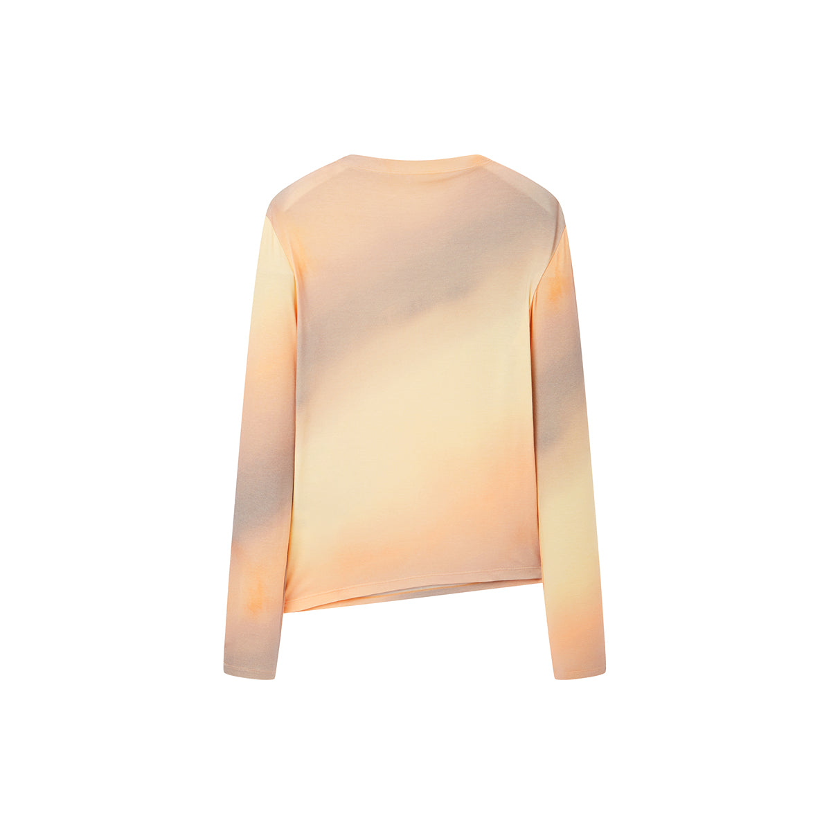 Women's Gradient Half Turtleneck Long Sleeve T-shirt