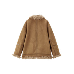 Women's Faux Shearling Oversized Jacket