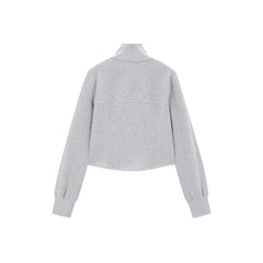 Women's Cropped Sports-Inspired Jacket