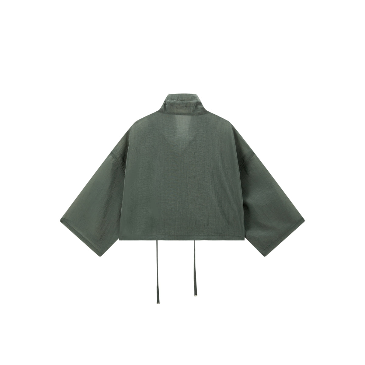 Women's Cropped Acetate Utility Jacket