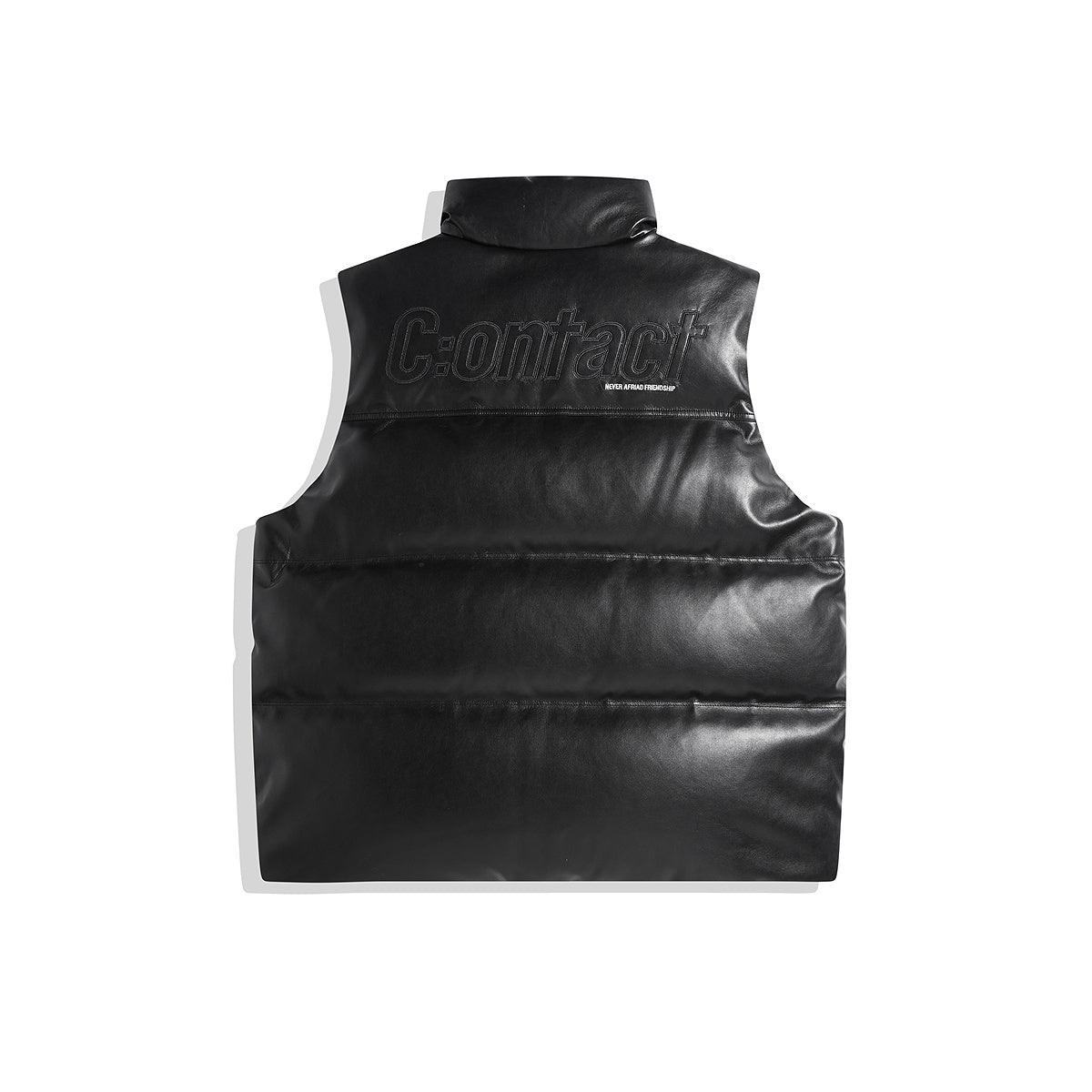 Men's Embroidered Down Vest