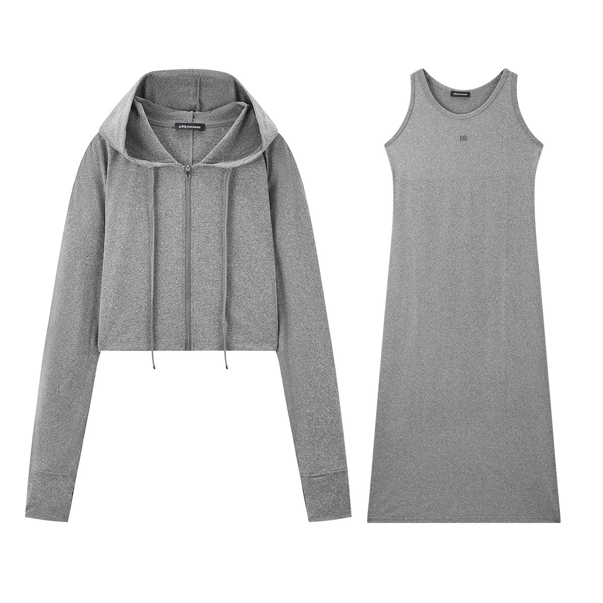 Women's Sporty Knit Dress Set