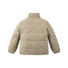 Men's 3D Jacquard Textured Down Jacket