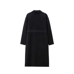 Women's Double-Breasted Double-Face Wool Coat