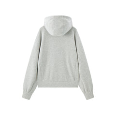 Women's Structured Air-Cotton Hooded Jacket