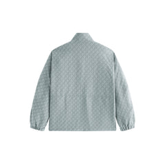 Men's Houndstooth Jacquard Denim Jacket