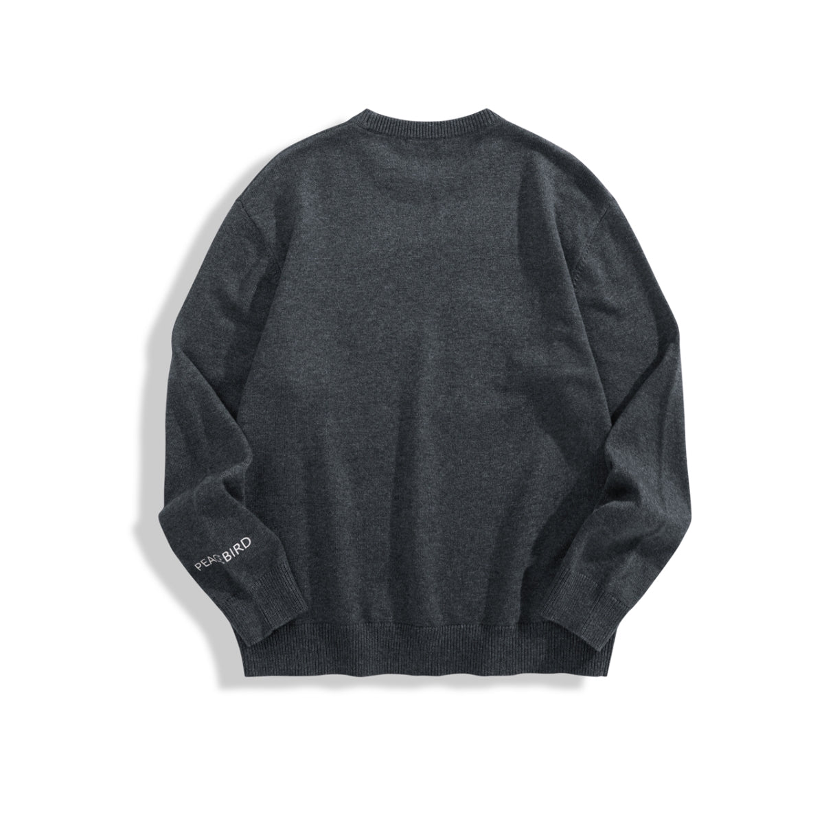 Men's Wool-Blend Jacquard Sweater