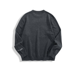 Men's Wool-Blend Jacquard Sweater