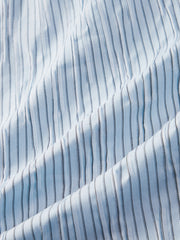 Men's striped short-sleeved shirt