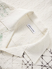 Men's Casual Textured Jacquard Shirt