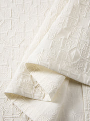 Men's Casual Textured Jacquard Shirt