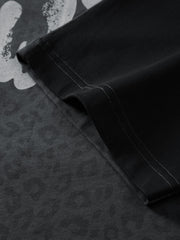 Men's Casual Leopard Print T-shirt