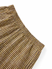 Men's Vacation Style Vintage Plaid Pants