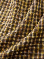 Men's Vacation Style Vintage Plaid Pants