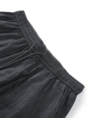 Men's Casual Denim-Look Capri Pants
