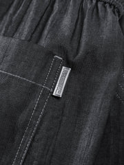 Men's Casual Denim-Look Capri Pants
