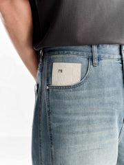 Men's casual loose jeans