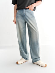 Men's casual loose jeans