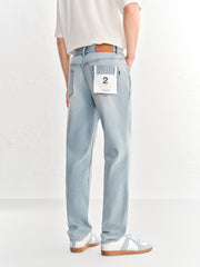 Men's casual slim-fit jeans