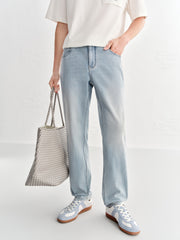 Men's casual slim-fit jeans