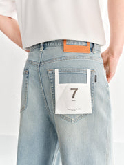 Men's casual slim-fit jeans