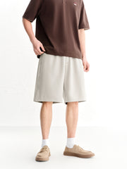 Men's Casual Textured Mid-Length Shorts