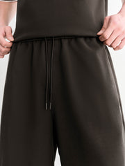 Men's Embroidered Five-Point Casual Pants