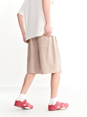 Men's Straight-Leg Lyocell Mid-Length Shorts