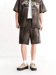 Men's Gradient Print Casual Shorts