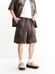 Men's Gradient Print Casual Shorts