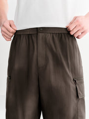Men's Gradient Print Casual Shorts