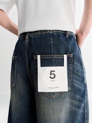 Men's Casual Loose Fit Straight Jeans