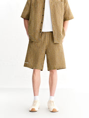 Men's Vacation Style Vintage Plaid Pants