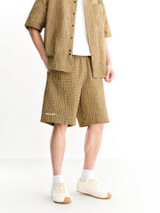 Men's Vacation Style Vintage Plaid Pants