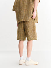 Men's Vacation Style Vintage Plaid Pants