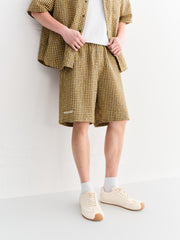 Men's Vacation Style Vintage Plaid Pants