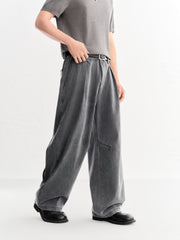 Men's casual vintage loose jeans