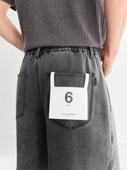 Men's casual vintage loose jeans