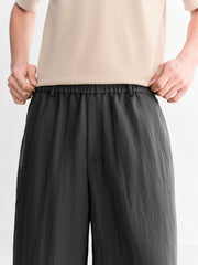 Men's casual straight-leg wide-leg pants