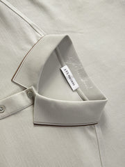 Men's Casual Embroidered Polo Shirt