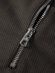 Men's Loose Textured POLO Shirt