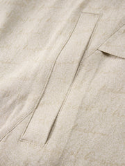 Men's Letter Jacquard Short-Sleeve Shirt
