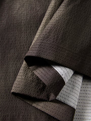 Men's Casual Color-Block Letter Short-Sleeve Shirt
