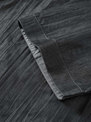 Men's casual loose-fitting denim-style shirt for outerwear